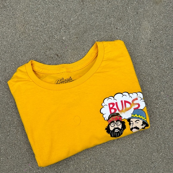 Cheech and Chong  Buds Tshirt Size Small - Picture 1 of 2